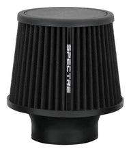 Load image into Gallery viewer, Spectre Conical Air Filter 3in. Flange ID / 6in. Base OD / 6.5in. Height - Black