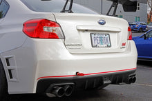 Load image into Gallery viewer, PERRIN 15-21 Subaru WRX/STI / 24-26 Crosstrek / 25-26 Forester Tow Hook Kit (Rear) -  Red