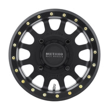 Load image into Gallery viewer, Method MR401 UTV Beadlock 14x7 / 4+3/13mm Offset / 4x156 / 132mm CB Matte Black Wheel