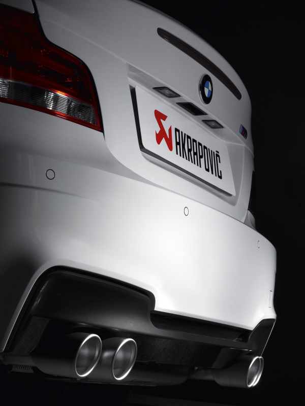 Akrapovic 11-12 BMW 1 Series M Coupe (E82) Slip-On Line (Titanium) (Req. Tips)