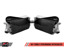 Load image into Gallery viewer, AWE Tuning Porsche 991 (991.2) Turbo/Turbo S Performance Intercooler Kit