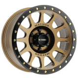 Method MR305 NV 18x9 +18mm Offset 6x5.5 108mm CB Method Bronze/Black Street Loc Wheel