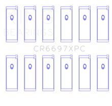 Load image into Gallery viewer, King Engine Bearings Nissan RB25/RB26 24V Coated Performance Rod Bearing Set - Size STDX