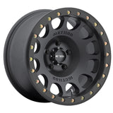 Method MR105 Beadlock 17x9 -38mm Offset 5x4.5 83mm CB Matte Black w/BH-H24125 Wheel