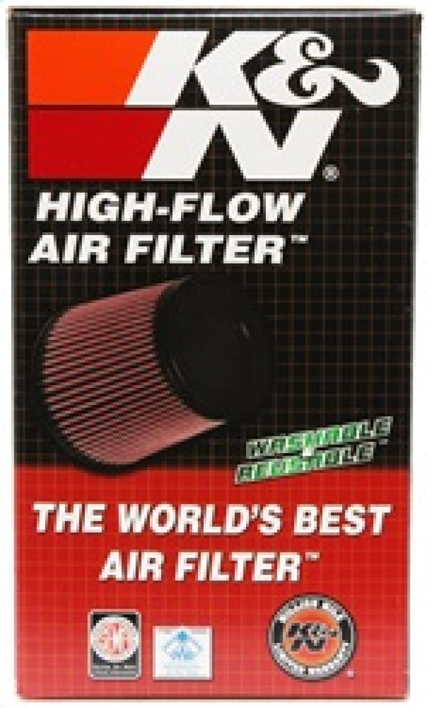 K&N Universal Clamp-On Air Filter 4-1/2in FLG / 5-7/8in B / 4-1/2in T / 8-3/8in H