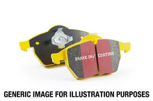 Load image into Gallery viewer, EBC 15+ Fiat 500X 1.4 Turbo Yellowstuff Rear Brake Pads