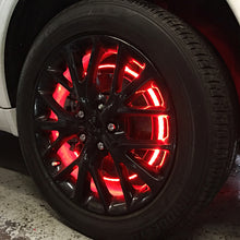 Load image into Gallery viewer, Oracle LED Illuminated Wheel Rings - Double LED - Red SEE WARRANTY