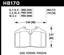 Load image into Gallery viewer, Hawk 79-99 Porsche 911 / 86-95 Porsche 928 / 86-94 Porsche 944 Turbo DTC-60 Race Rear Brake Pads