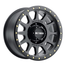 Load image into Gallery viewer, Method MR305 NV 18x9 +18mm Offset 8x170 130.81mm CB Matte Black Wheel