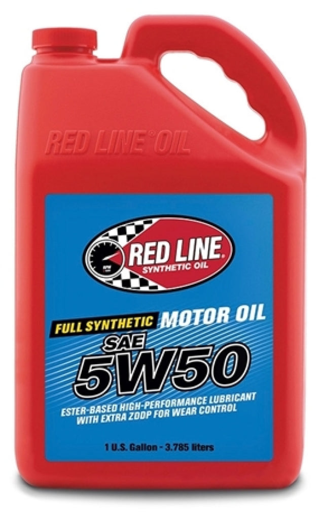5w50 Red Line 5W50 Motor Oil - Gallon – Dynamic Raceworks