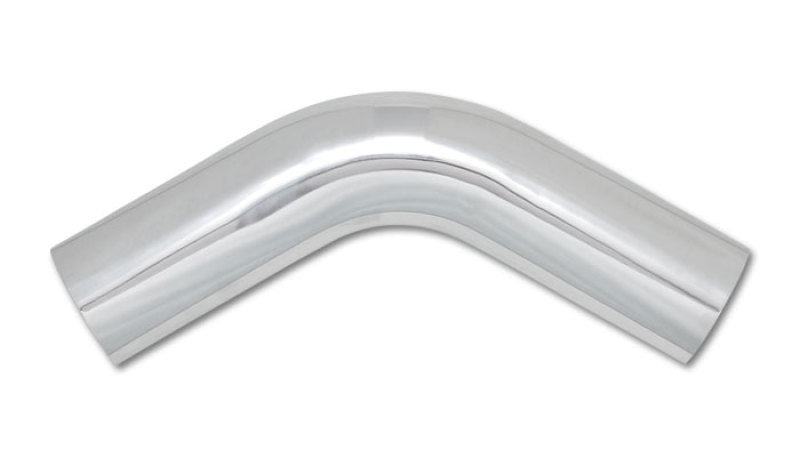 Vibrant 4in O.D. Universal Aluminum Tubing (60 degree Bend) - Polished