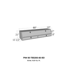 Load image into Gallery viewer, Westin/Brute Contractor TopSider 60in w/ Drawers &amp; Doors - Aluminum