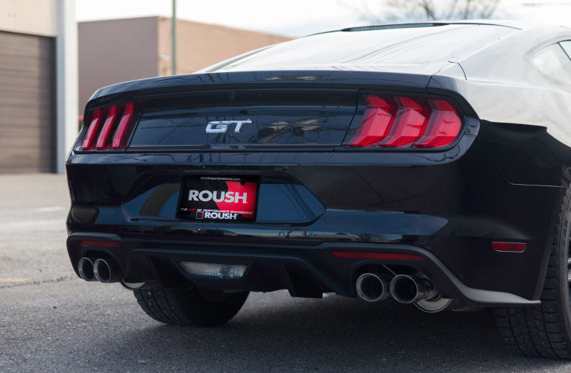 Roush 2018-2024 Ford Mustang 5.0L V8 Cat-Back Exhaust Kit (Fastback Only)