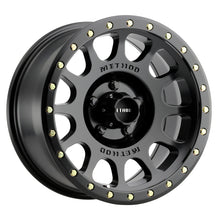 Load image into Gallery viewer, Method MR305 NV 17x8.5 0mm Offset 5x5 94mm CB Matte Black Wheel