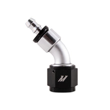 Load image into Gallery viewer, Mishimoto Push-On Swivel End Hose Fitting, 45 Degrees -10AN