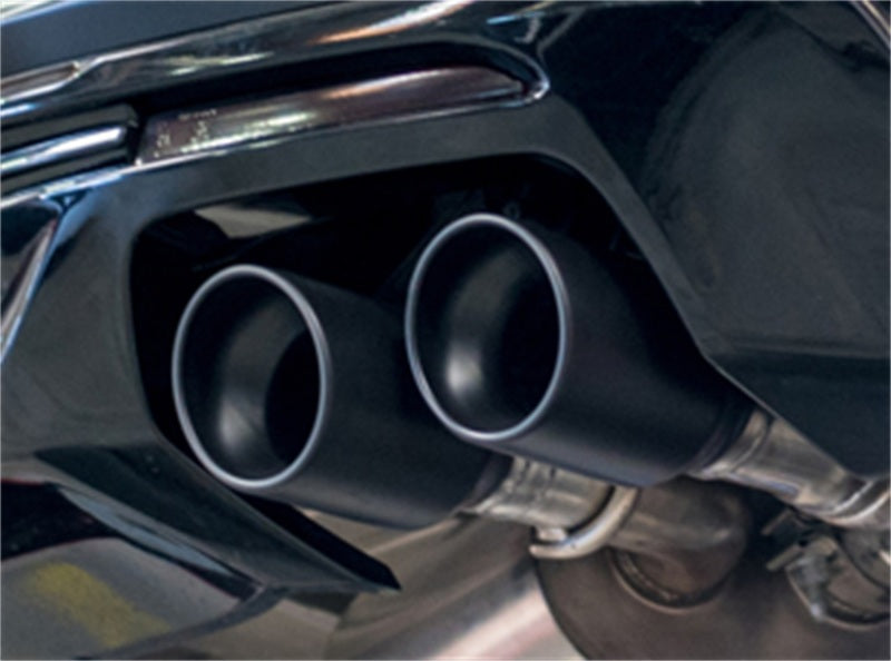 Borla 2016 Chevy Camaro V8 SS AT/MT ATAK Rear Section Exhaust w/ Dual Mode Valves Ceramic Black