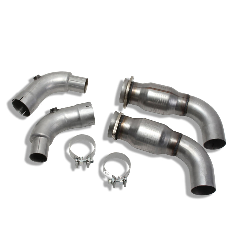 BBK 05-20 Dodge Challenger/Charger 6.1/6.2/6.4L Hemi 3in Catted High Flow Mid Pipe