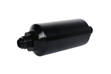 Load image into Gallery viewer, Aeromotive In-Line Filter - (AN -8 Male) 10 Micron Fabric Element Bright Dip Black Finish