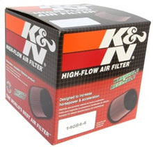 Load image into Gallery viewer, K&amp;N Universal Oval Clamp-On Air Filter 2-3/4in Flange 6-1/4in Length 4in Width 5in Height