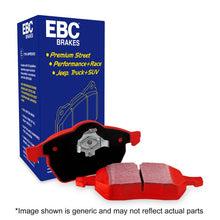 Load image into Gallery viewer, EBC 14+ Jaguar F-Type (Cast Iron Rotors Only) 5.0 Supercharged (490) Redstuff Rear Brake Pads