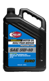 Red Line Pro-Series Euro 5W40 Motor Oil - 5 Quart