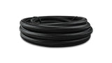 Vibrant -6 AN Black Nylon Braided Flex Hose w/ PTFE liner (10FT long)