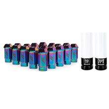 Load image into Gallery viewer, Mishimoto Aluminum Locking Lug Nuts M12x1.5 20pc Set Neo Chrome