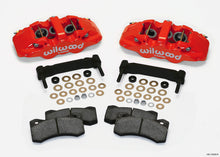 Load image into Gallery viewer, Wilwood AERO6 Front Caliper &amp; Bracket Kit - Red 97-13 C5/C6 Corvette w/ OEM HD/Z51 Rotors