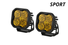 Load image into Gallery viewer, Diode Dynamics SS3 LED Pod Sport - Yellow SAE Fog Standard (Pair)