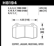 Load image into Gallery viewer, Hawk 2010 Camaro SS DTC-70 Race Rear Brake Pads