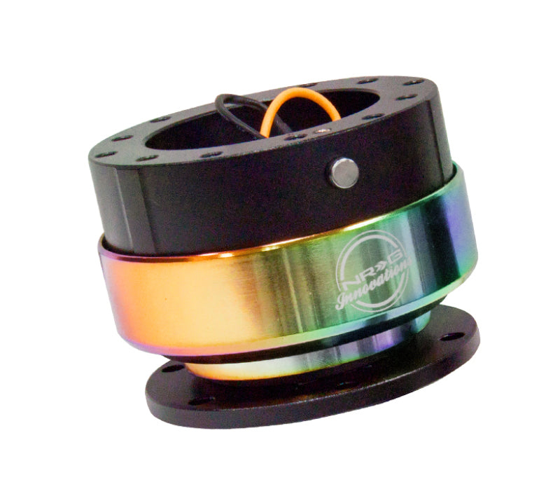 NRG Quick Release Gen 2.0 - Black Body / Neochrome Ring – Dynamic Raceworks