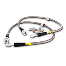 Load image into Gallery viewer, StopTech 87-91 BMW M3 / 89-4/91 325/328 Series (E30/E36) Front Stainless Steel Brake Line Kit