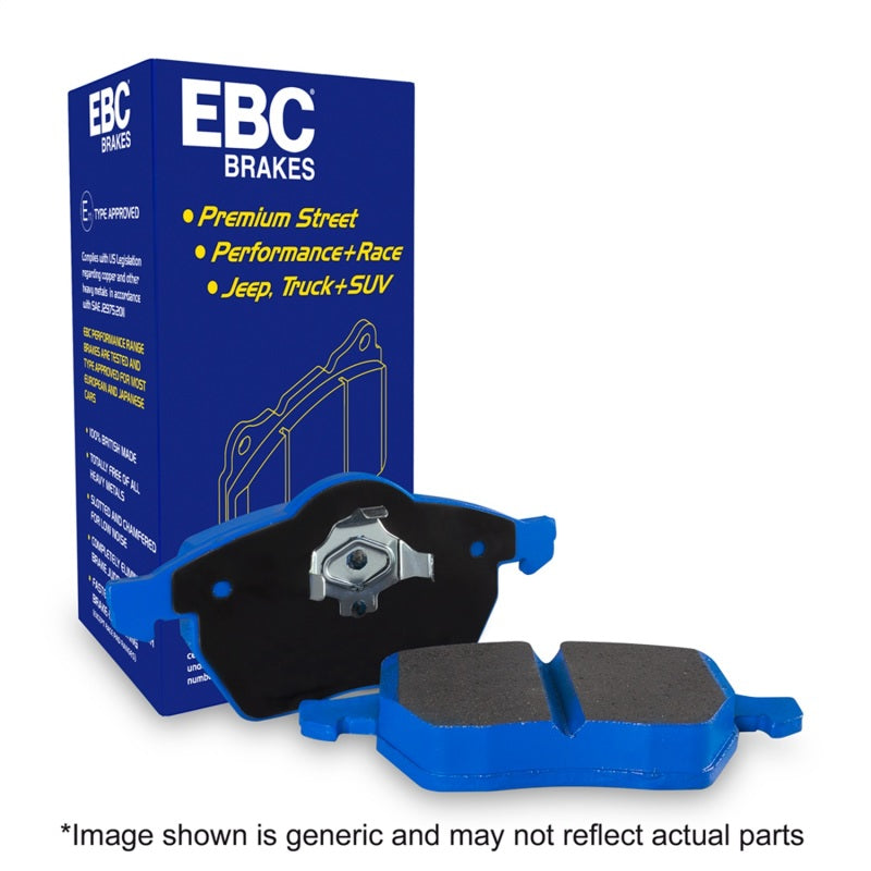 EBC 2016+ Alfa Romeo Giulia 2.9L Twin Turbo Bluestuff Front Brake Pads