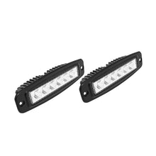 Load image into Gallery viewer, Westin Single Row 6 x 3W Bridgelux w/terminated wiring (set of 2) - Black