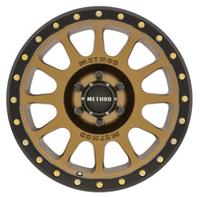 Load image into Gallery viewer, Method MR305 NV 16x8 0mm Offset 6x5.5 108mm CB Method Bronze/Black Street Loc Wheel