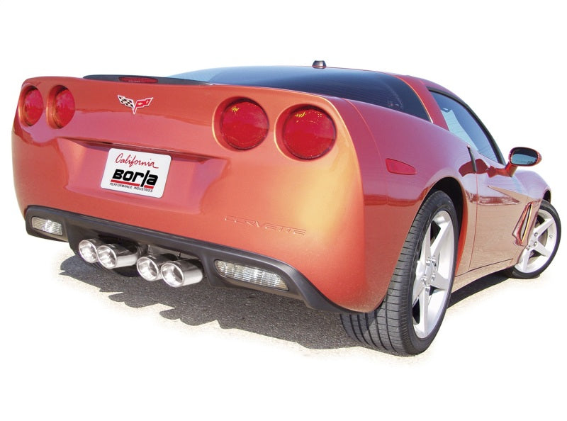 Borla 05-08 Chevrolet Corvette Coupe/Conv 6.0L/6.2L 8cyl 4spd/6spd RWD inS-Type IIin Catback Exhaust