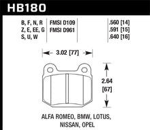 Load image into Gallery viewer, Hawk 03-06 Evo / 04-09 STi / 03-07 350z Track H-10 Rear Pads