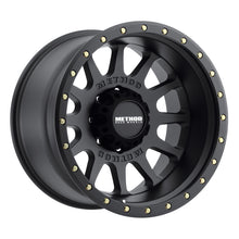 Load image into Gallery viewer, Method MR605 NV 20x12 -52mm Offset 8x6.5 121.3mm CB Matte Black Wheel