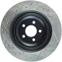 Load image into Gallery viewer, StopTech SportStop 06-09 Chrysler SRT-8 Rear Left Drilled &amp; Slotted Rotor