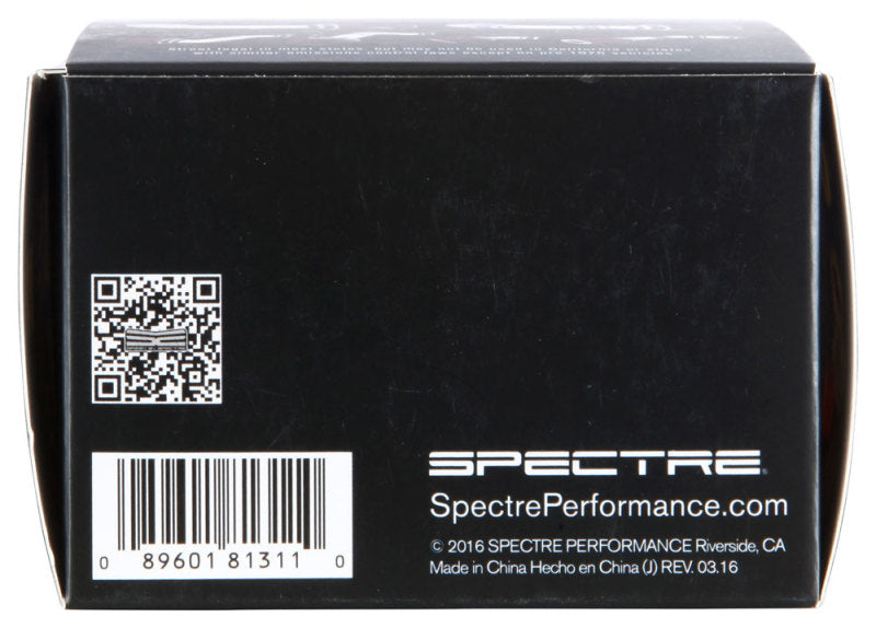 Spectre Universal Pre-Filter Wrap 6in. x 6.125in. - Black